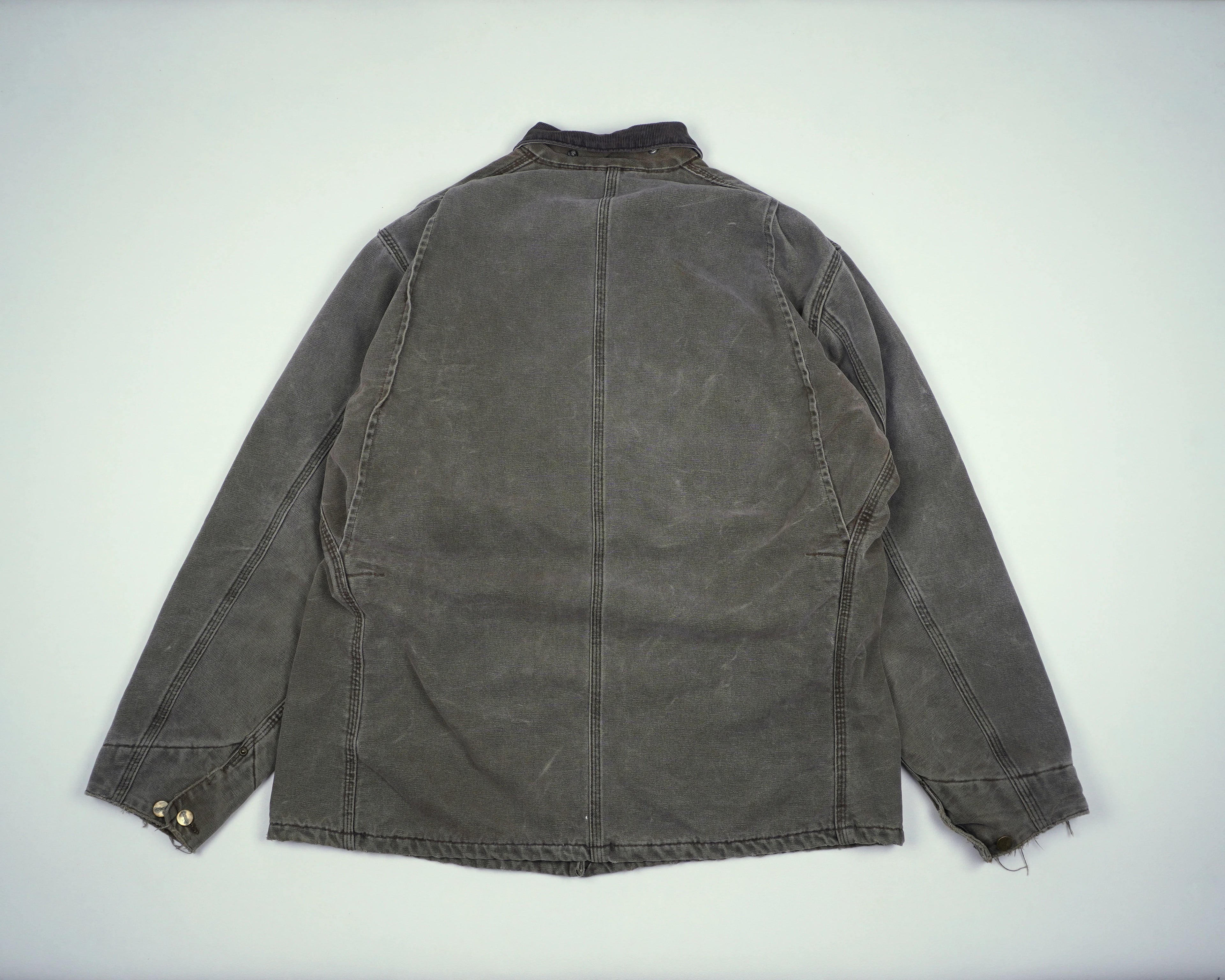 Grey Chore Coat XL Cotton, Corduroy