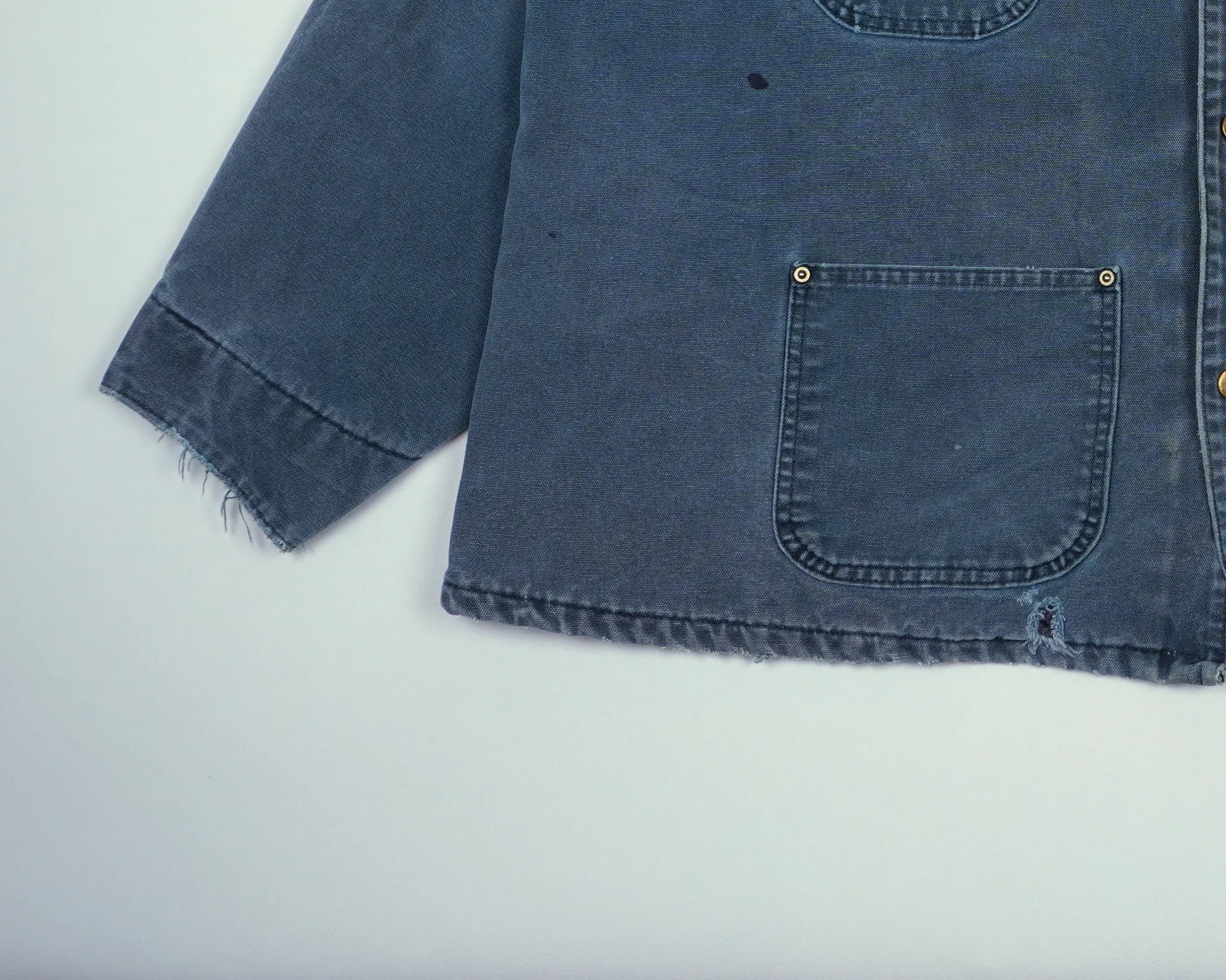 Carhartt Blue Chore Coat XXL Denim, Corduroy