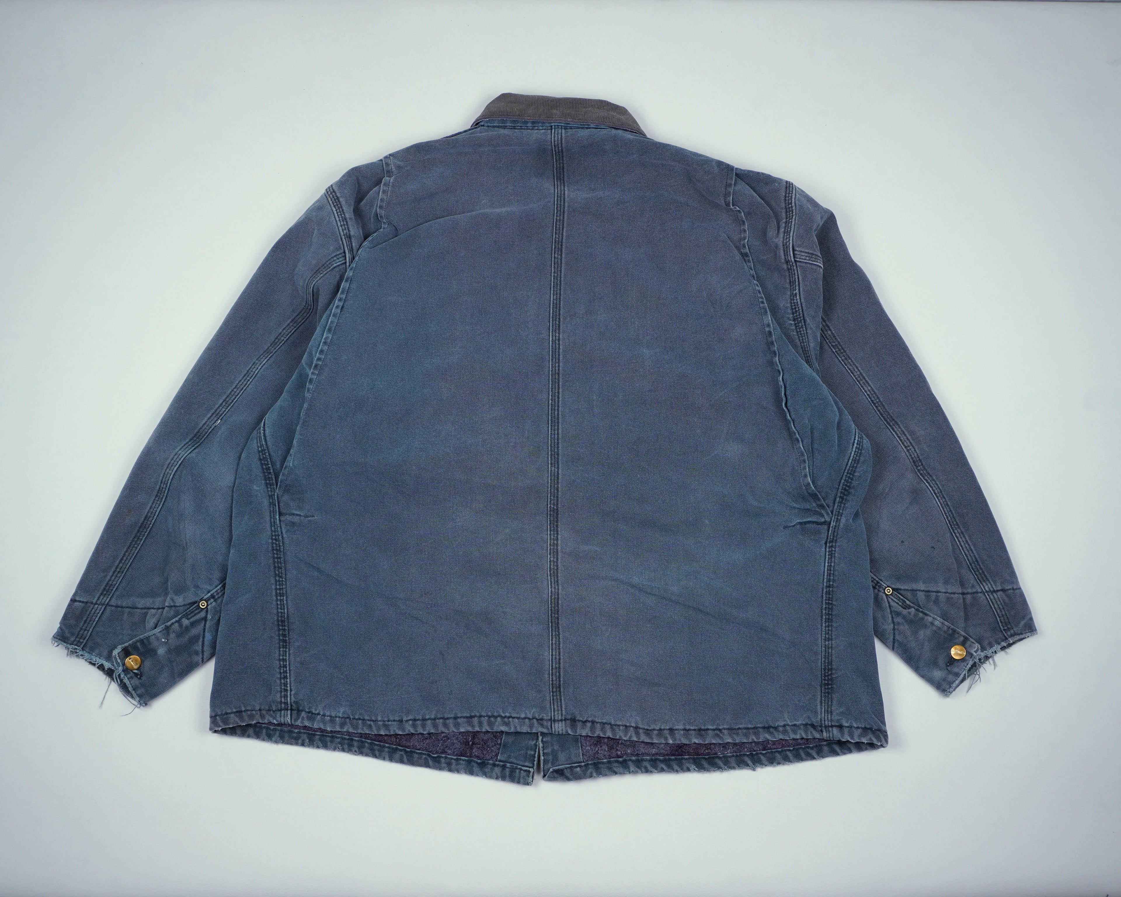 Carhartt Blue Chore Coat XXL Denim, Corduroy
