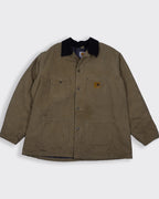Carhartt Brown Chore Coat XXL Canvas, Corduroy