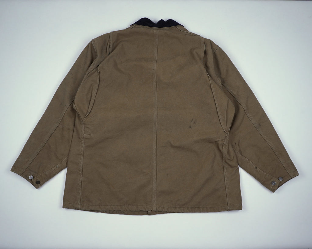 Carhartt Brown Chore Coat XXL Canvas, Corduroy