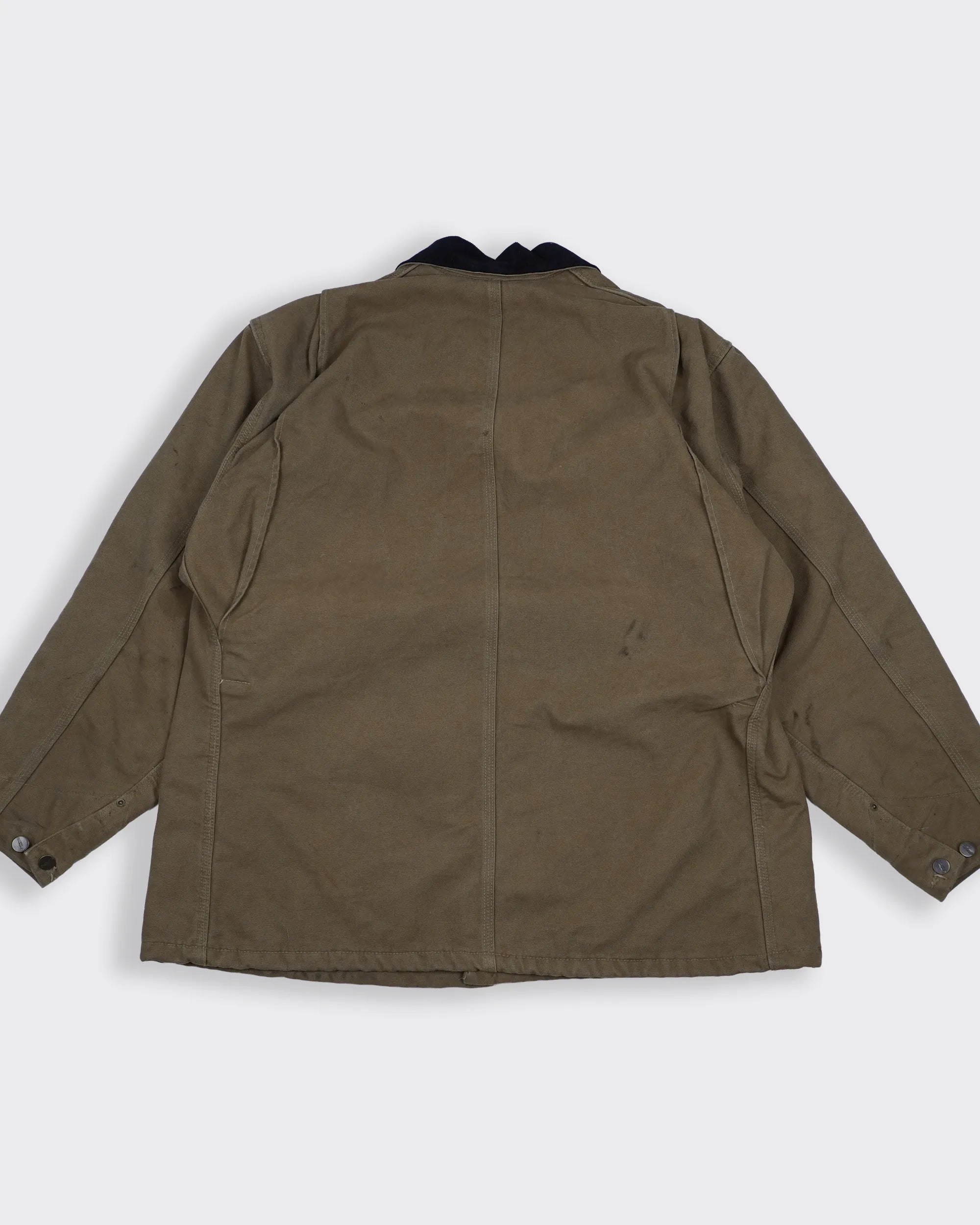 Carhartt Brown Chore Coat XXL Canvas, Corduroy
