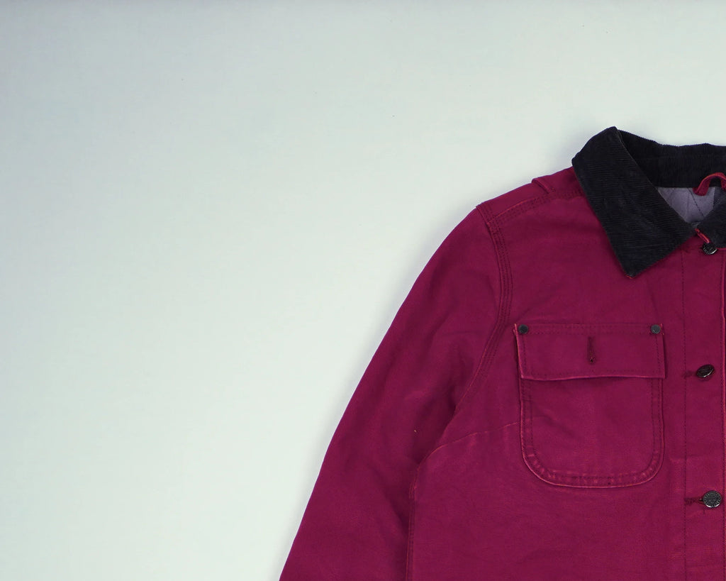 Carhartt Red Chore Coat M Canvas