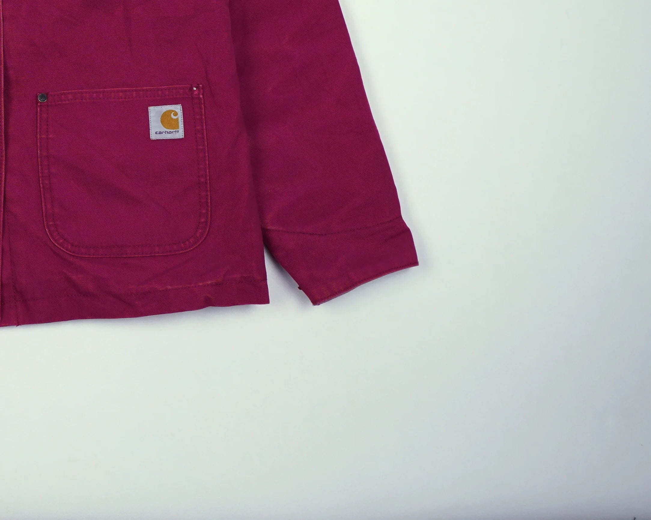Carhartt Red Chore Coat M Canvas