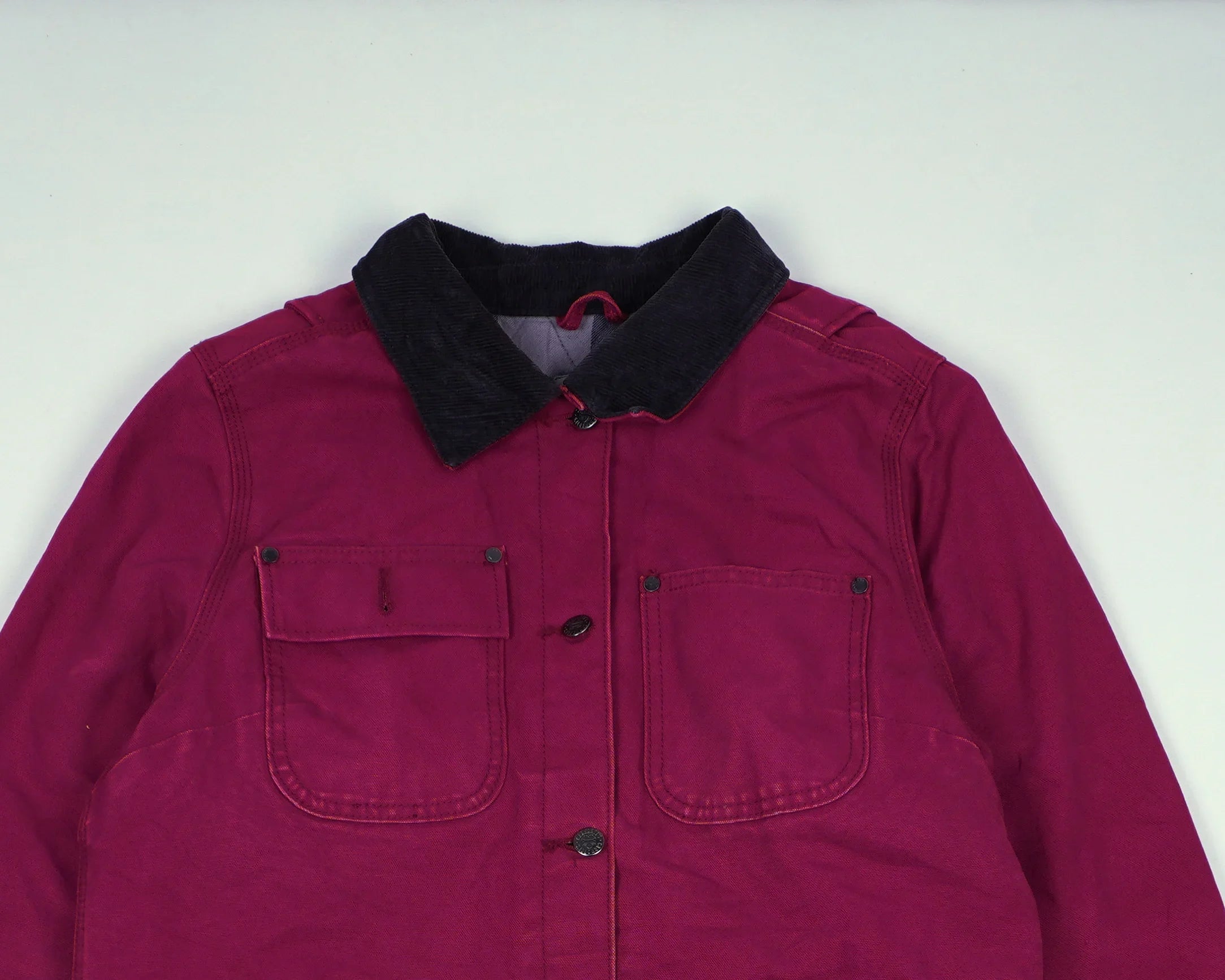 Carhartt Red Chore Coat M Canvas