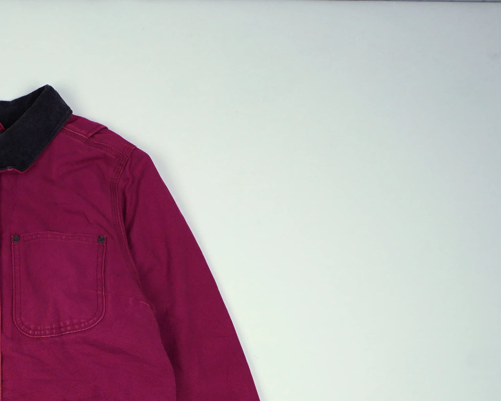 Carhartt Red Chore Coat M Canvas