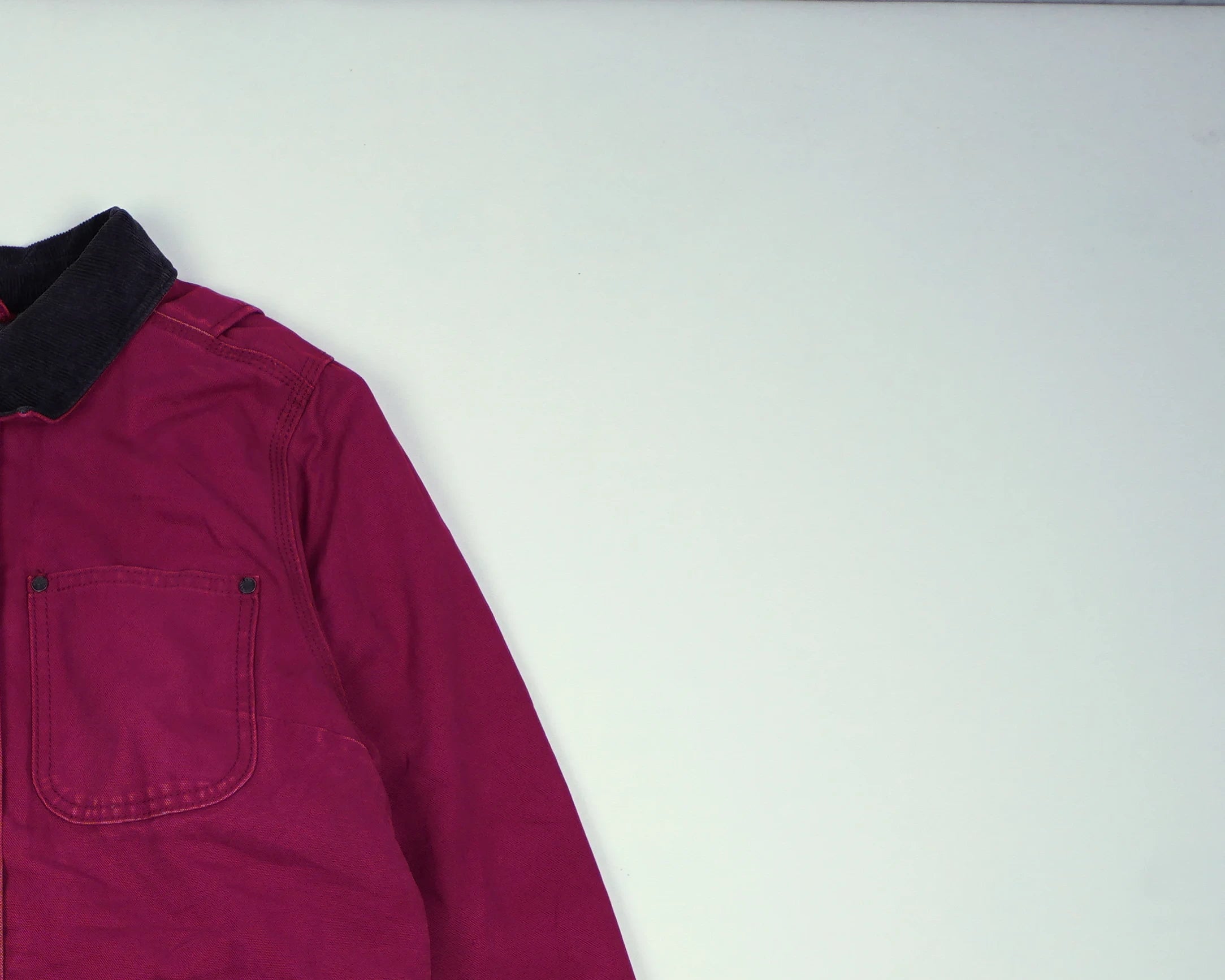 Carhartt Red Chore Coat M Canvas