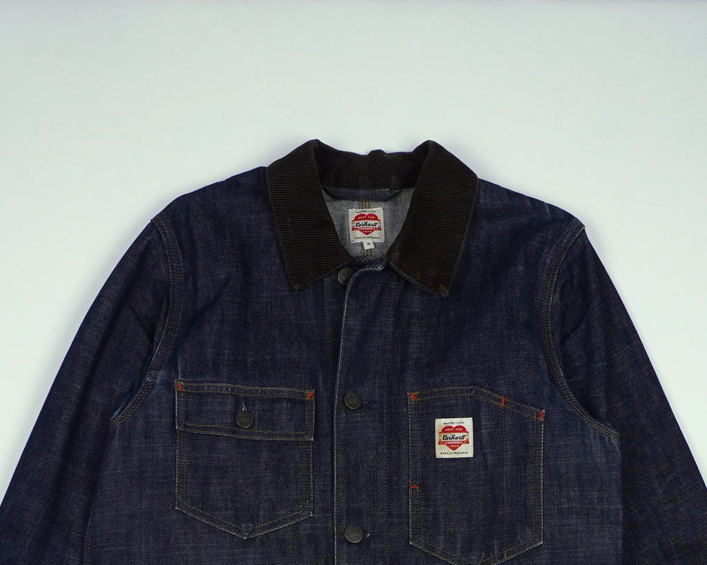 Carhartt Blue Chore Coat XS Denim, Corduroy