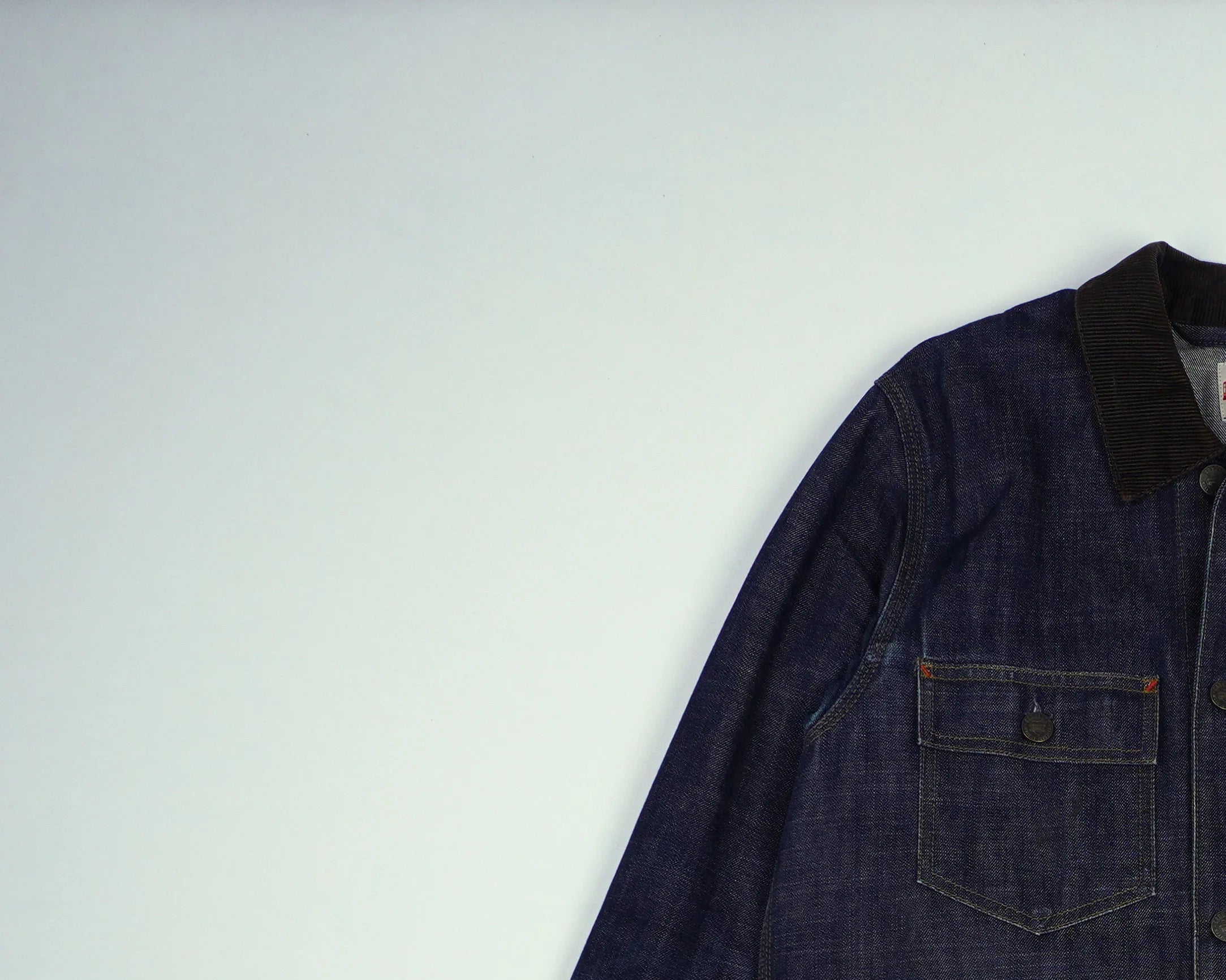 Carhartt Blue Chore Coat XS Denim, Corduroy