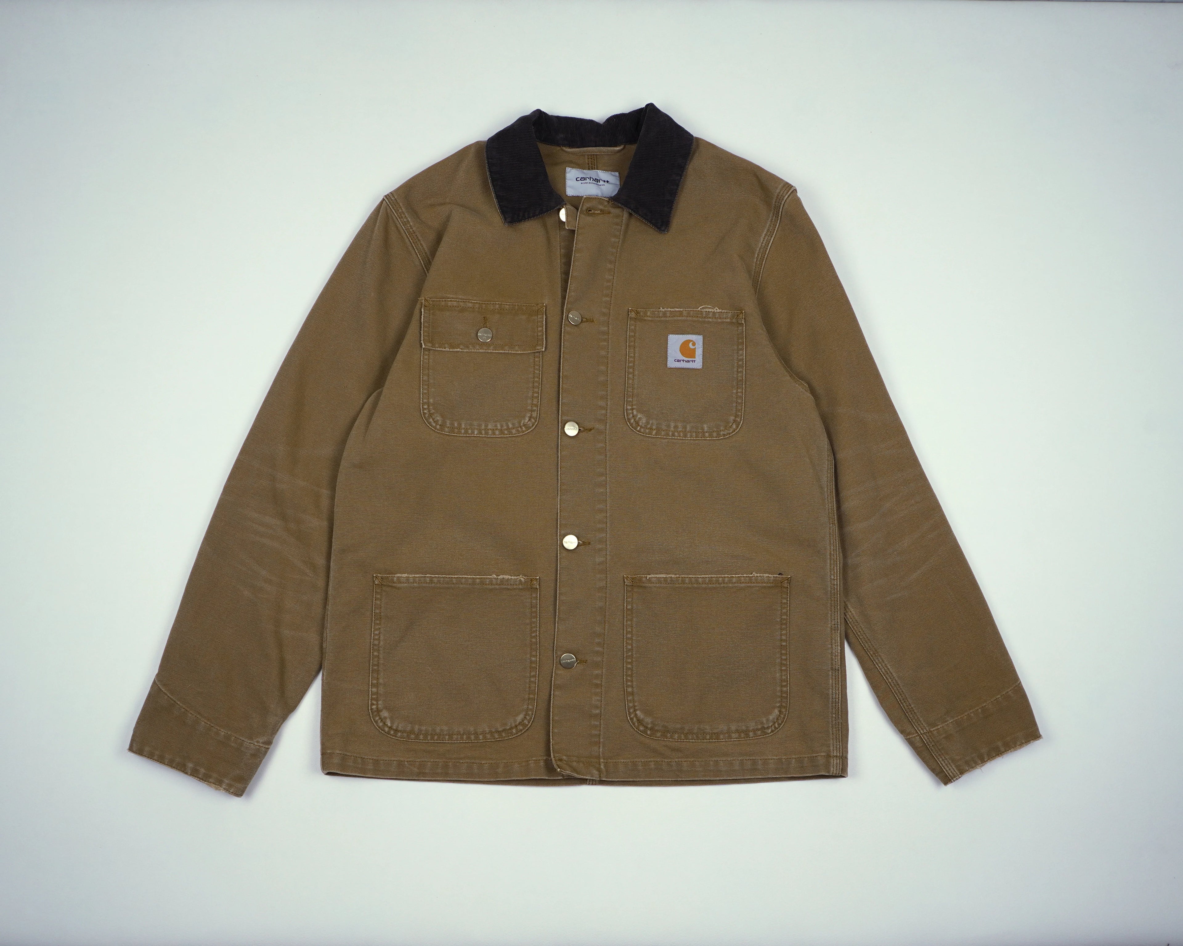 Carhartt Brown Chore Coat S Canvas