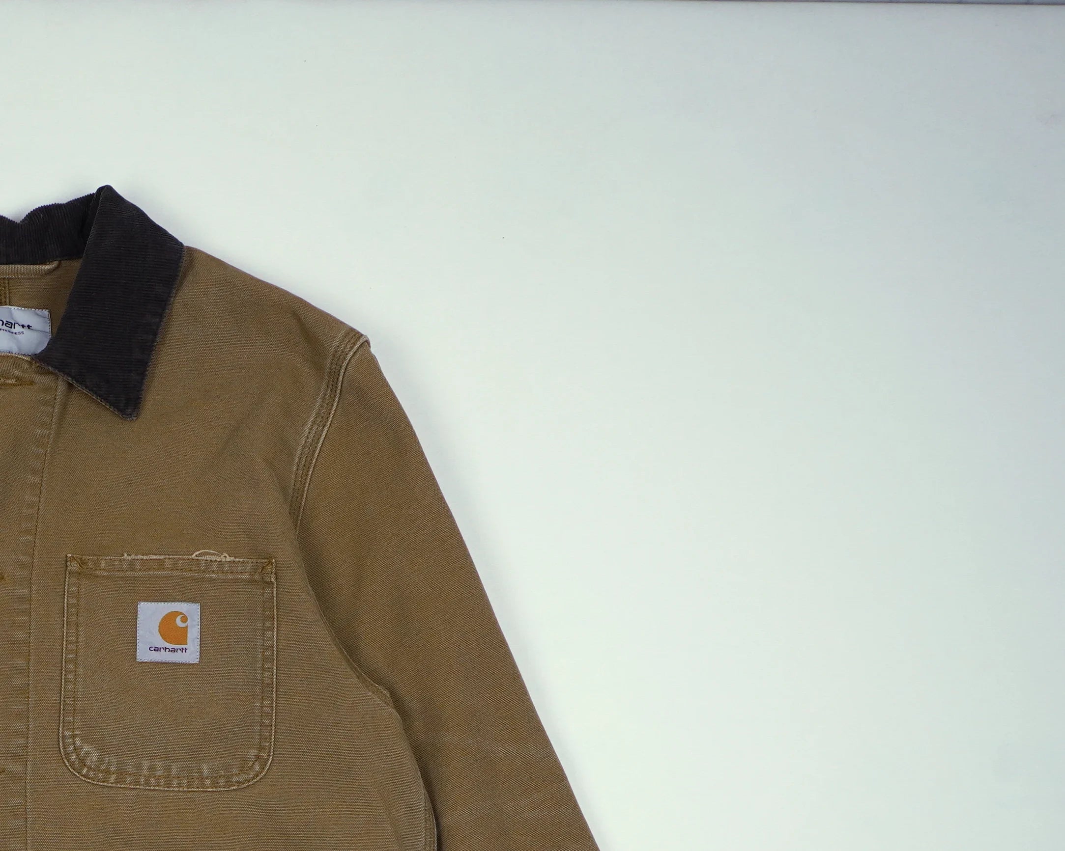 Carhartt Brown Chore Coat S Canvas