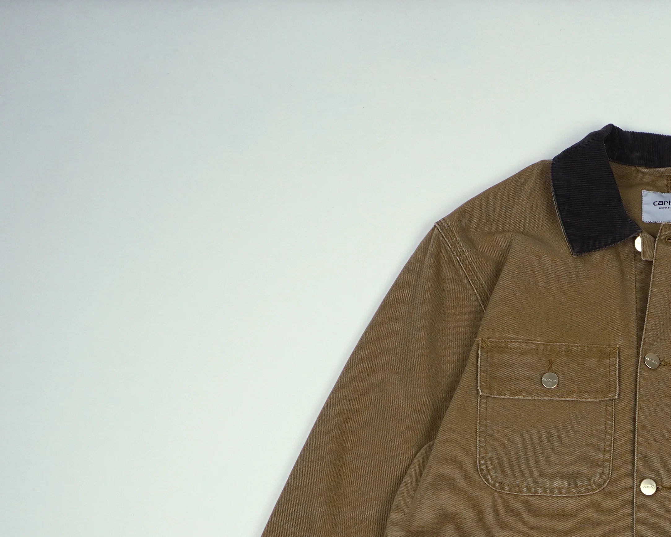 Carhartt Brown Chore Coat S Canvas