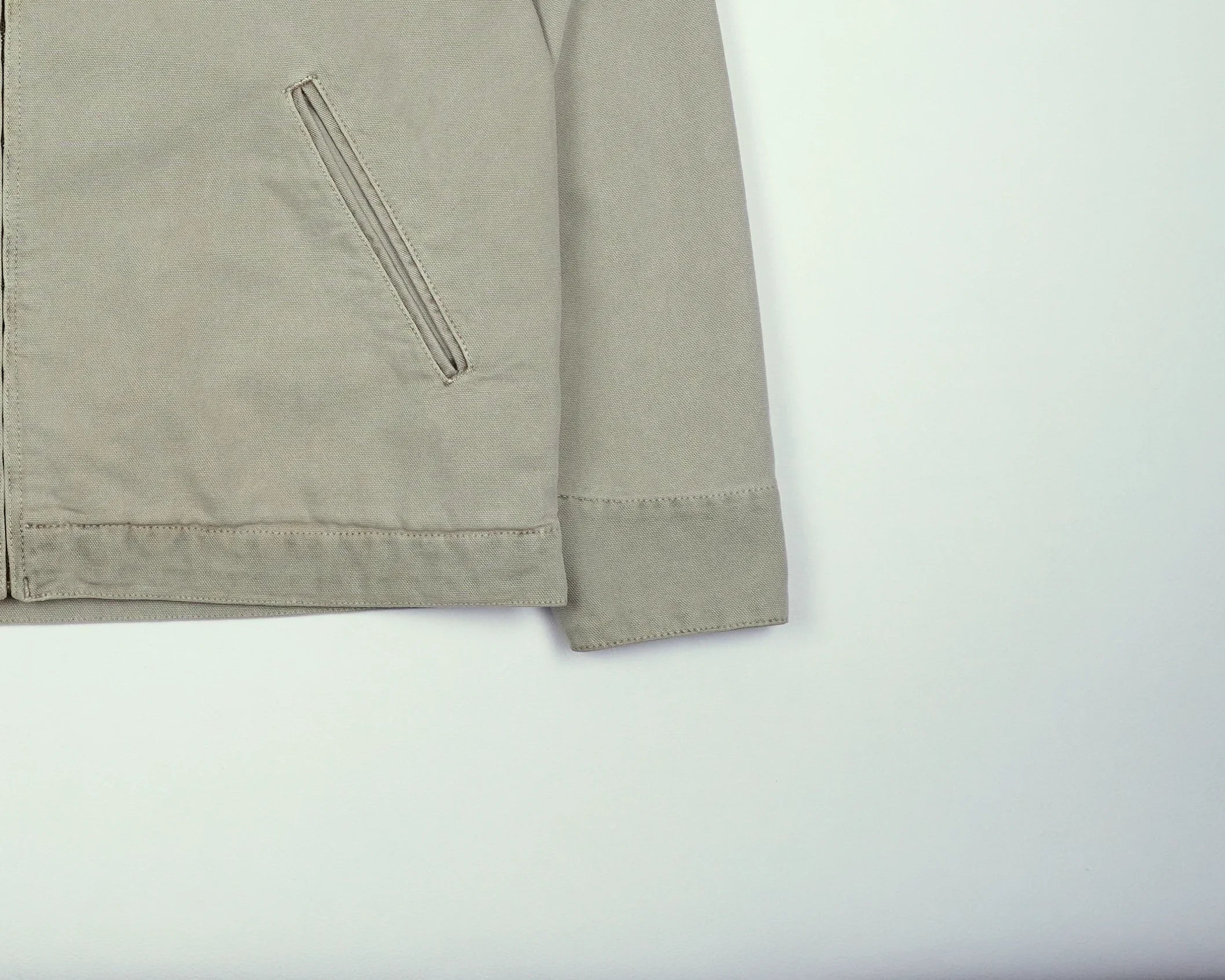 Carhartt Beige Detroit Jacket L Cotton