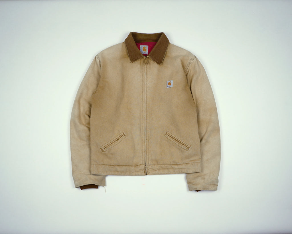 Carhartt Beige Detroit Jacket S Canvas
