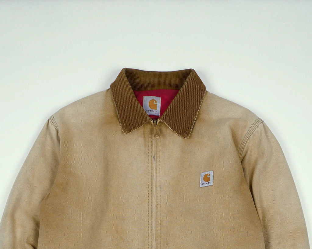 Carhartt Beige Detroit Jacket S Canvas