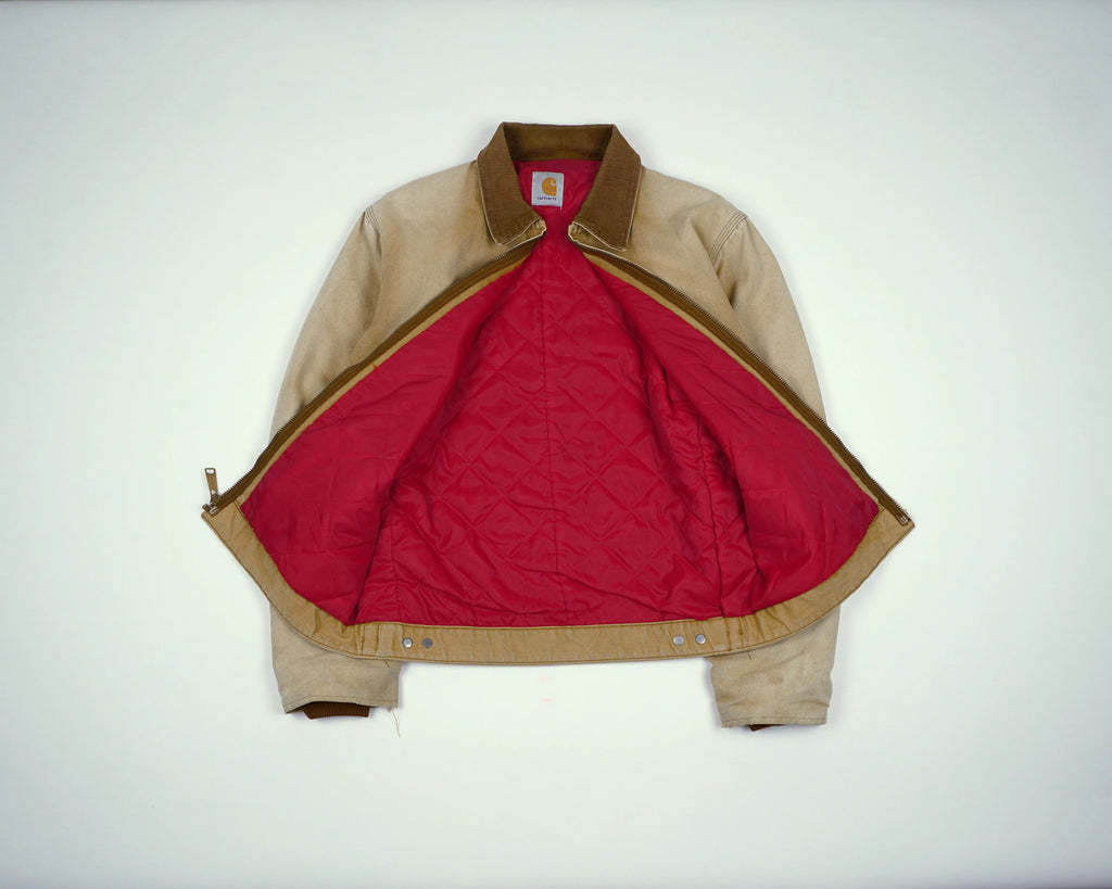 Carhartt Beige Detroit Jacket S Canvas