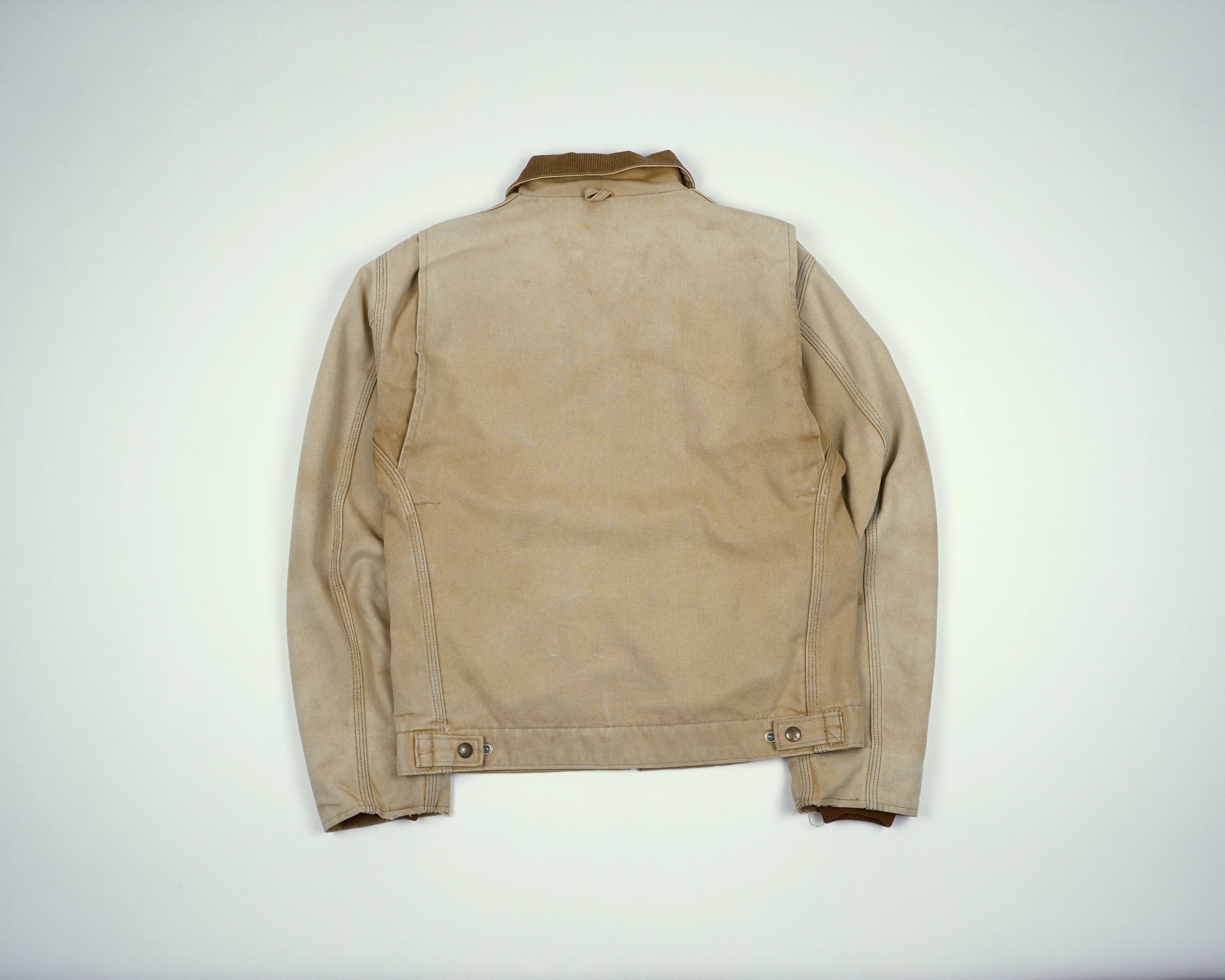 Carhartt Beige Detroit Jacket S Canvas
