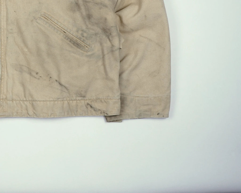 Carhartt Beige Detroit Jacket L Canvas