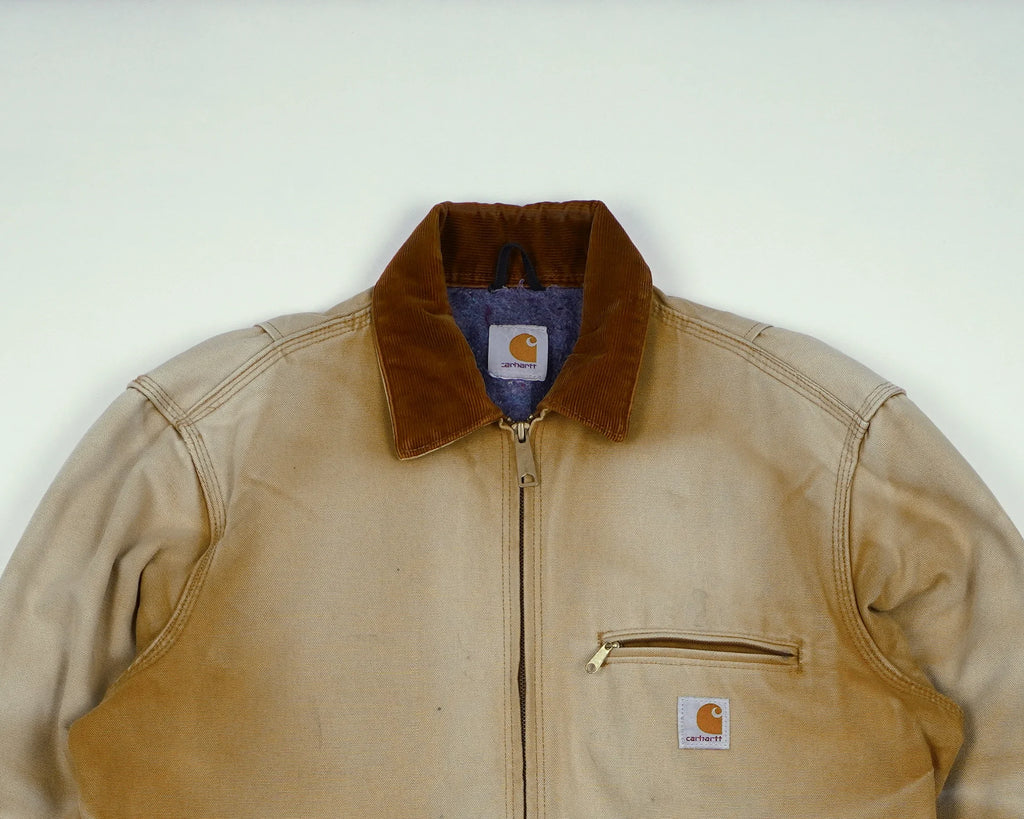Carhartt Beige Detroit Jacket S Canvas