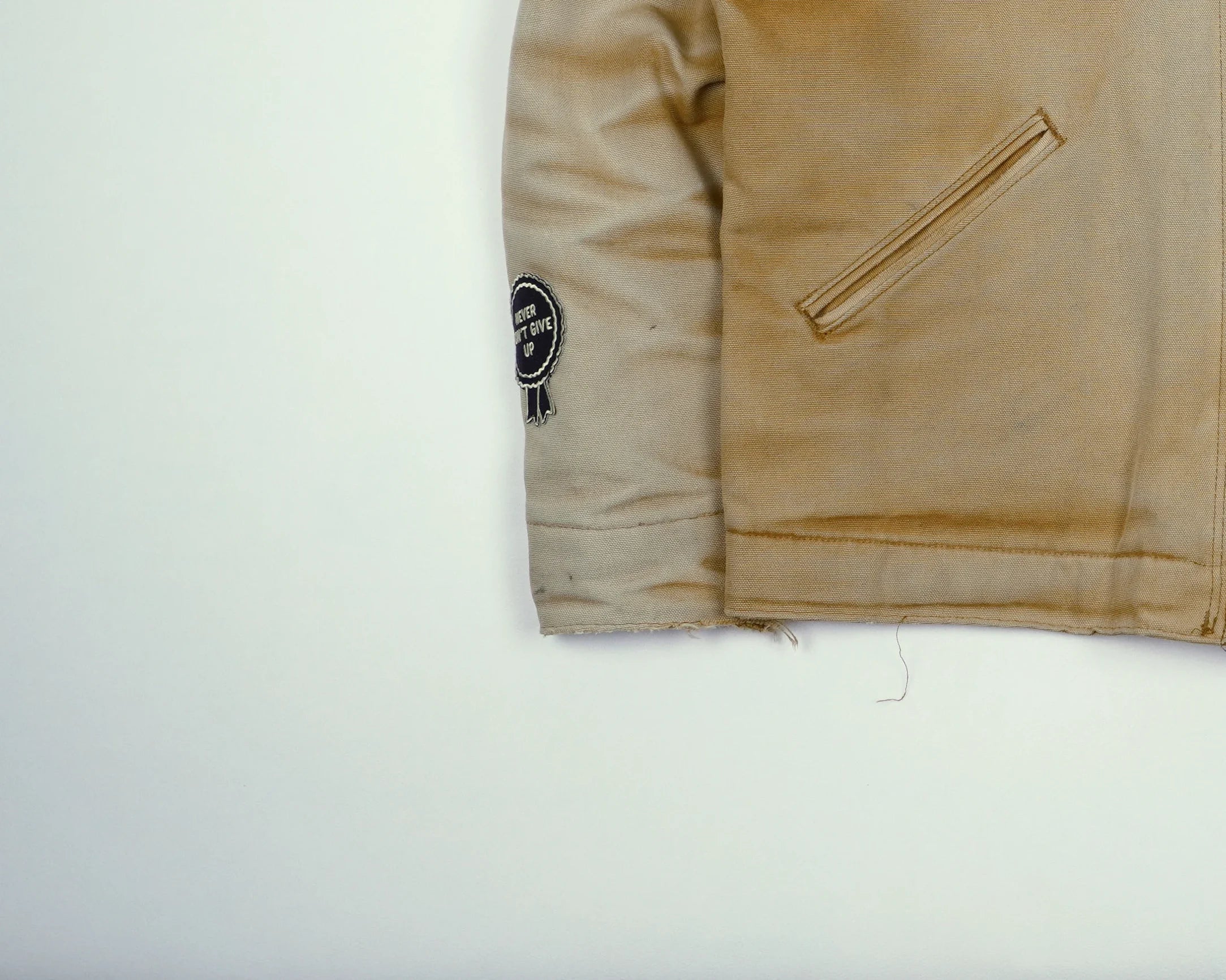 Carhartt Beige Detroit Jacket S Canvas