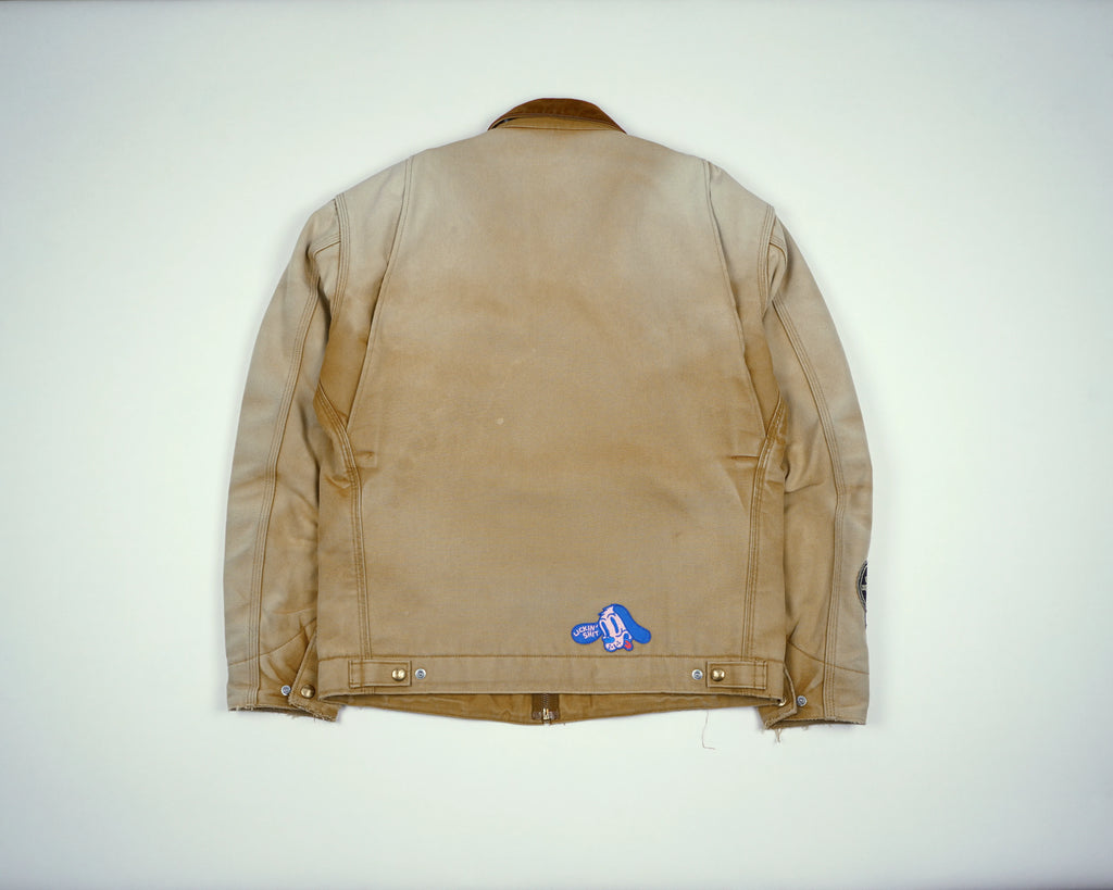Carhartt Beige Detroit Jacket S Canvas