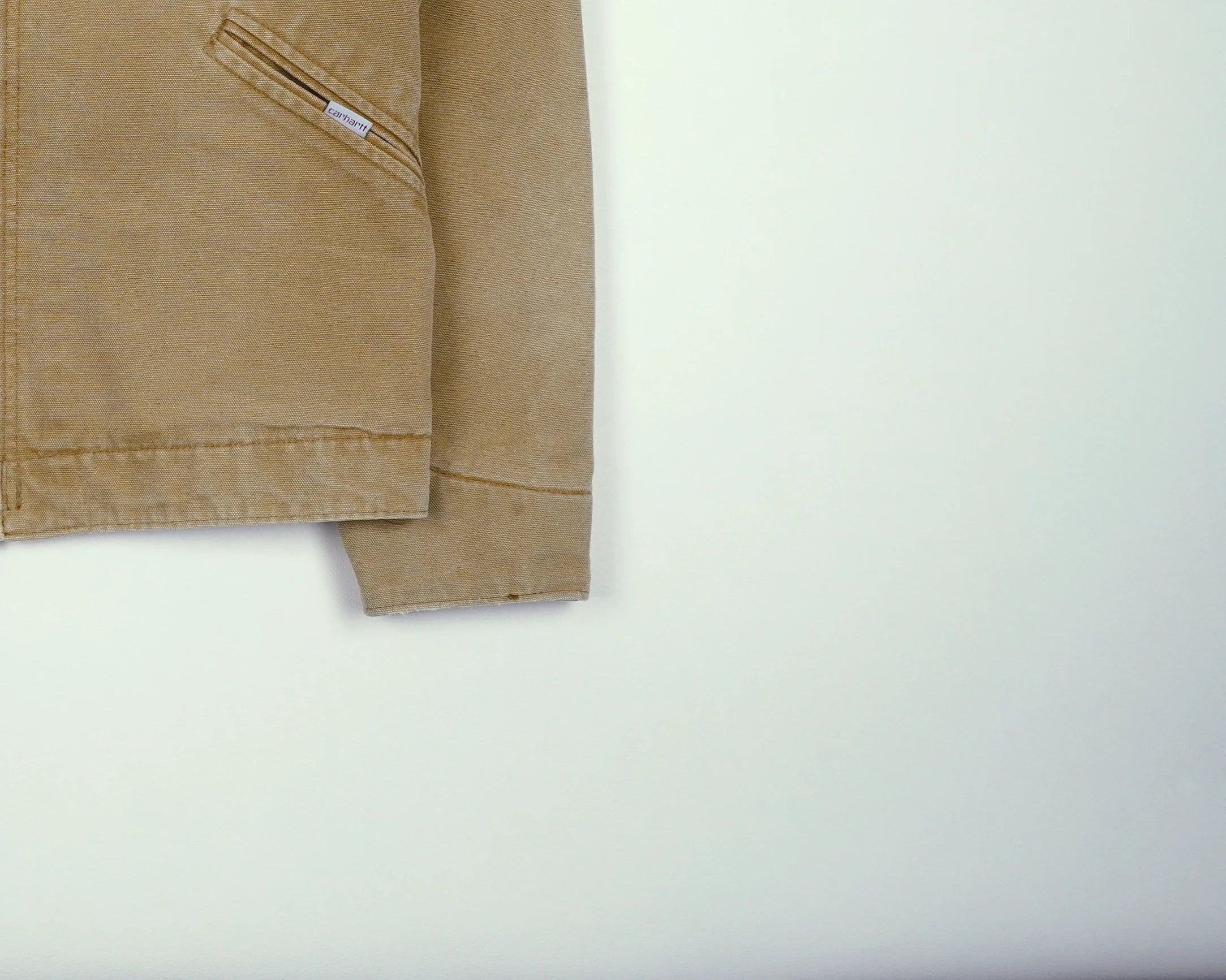 Carhartt Beige Detroit Jacket XS Canvas