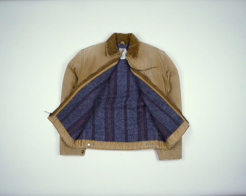 Carhartt Beige Detroit Jacket XS Canvas