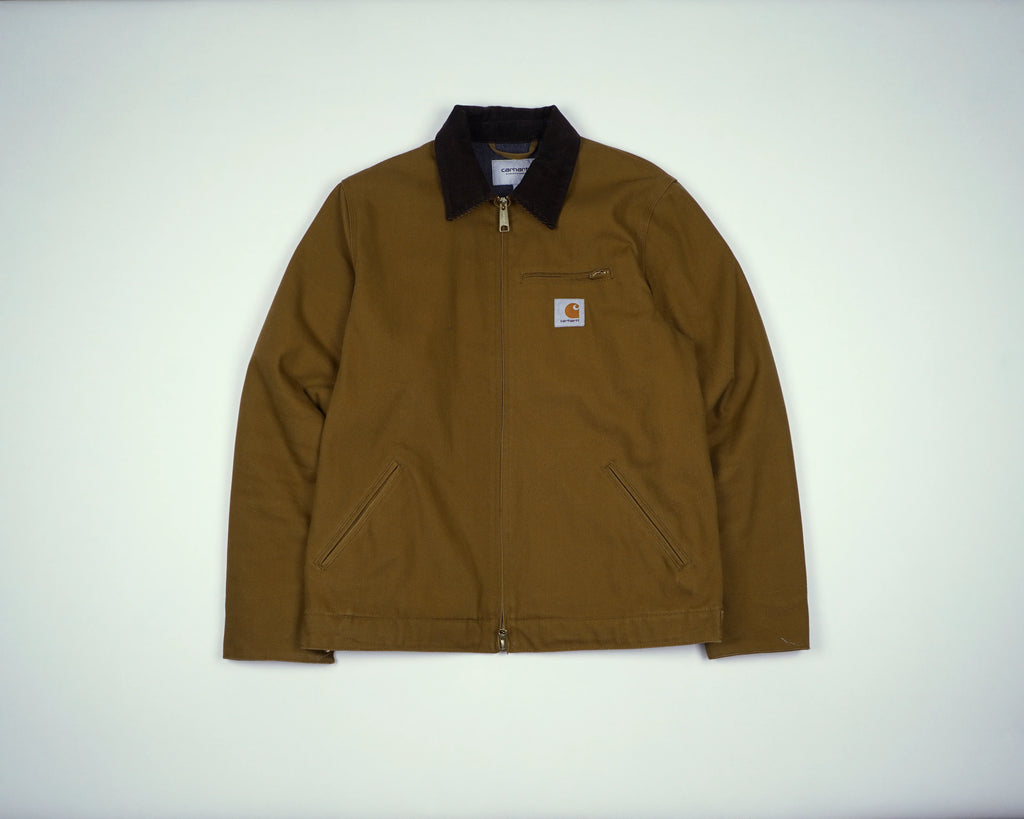 Carhartt Brown Detroit Jacket S Canvas