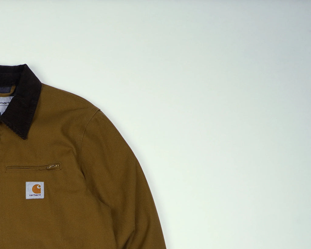 Carhartt Brown Detroit Jacket S Canvas