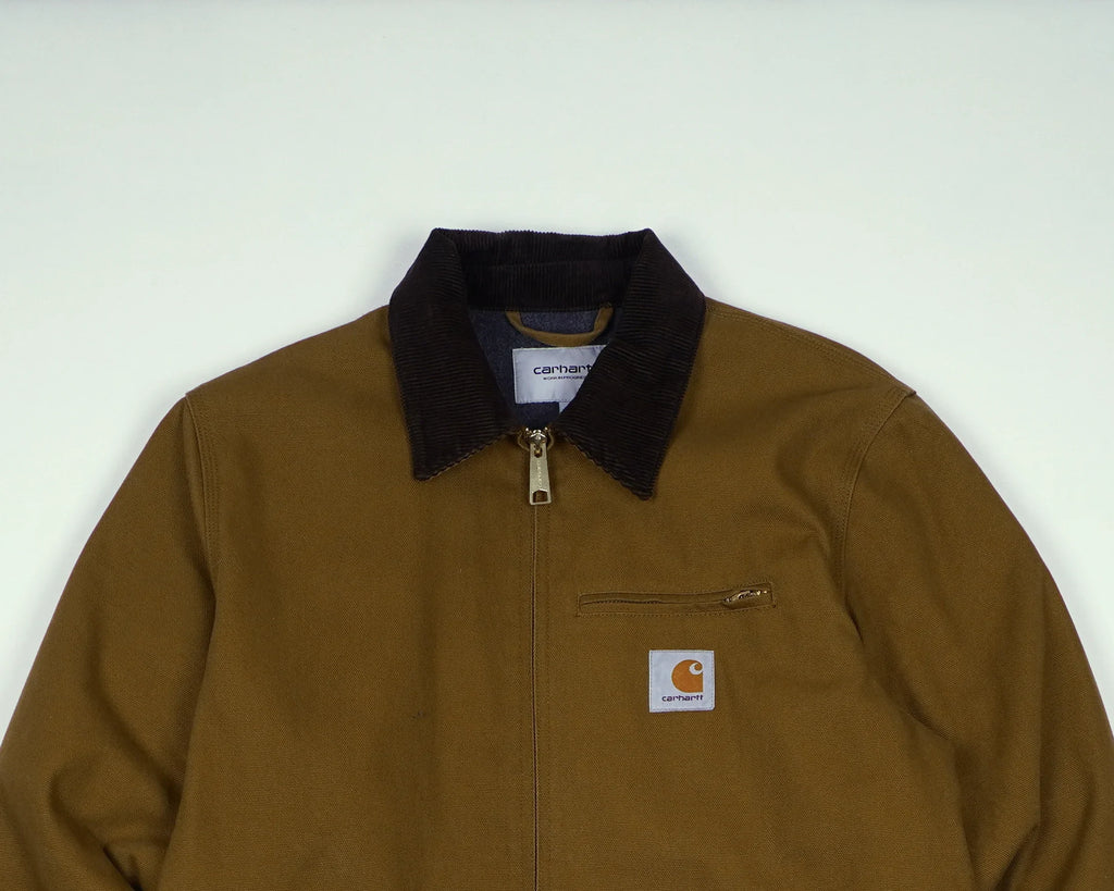 Carhartt Brown Detroit Jacket S Canvas