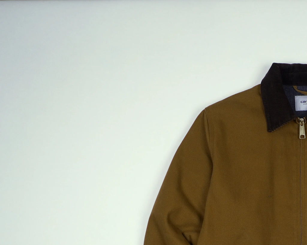 Carhartt Brown Detroit Jacket S Canvas