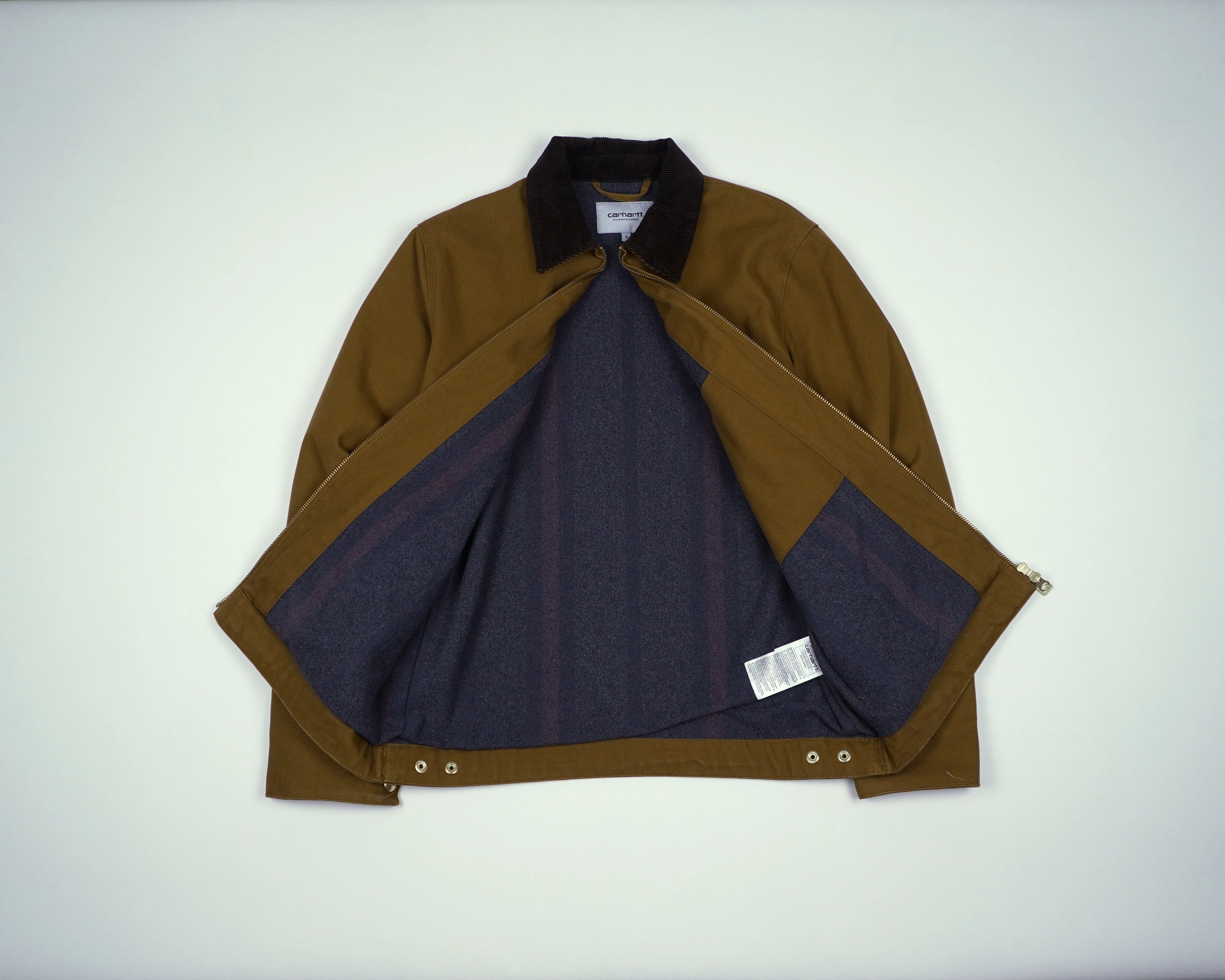 Carhartt Brown Detroit Jacket S Canvas