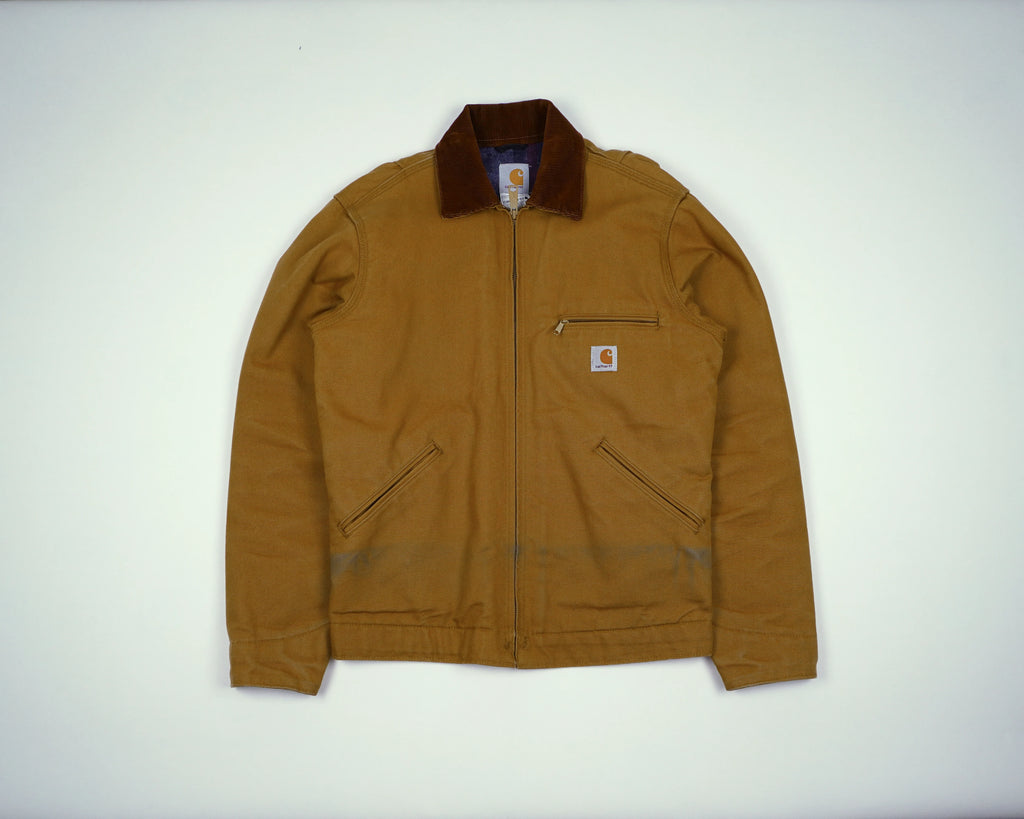 Carhartt Brown Detroit Jacket S Canvas