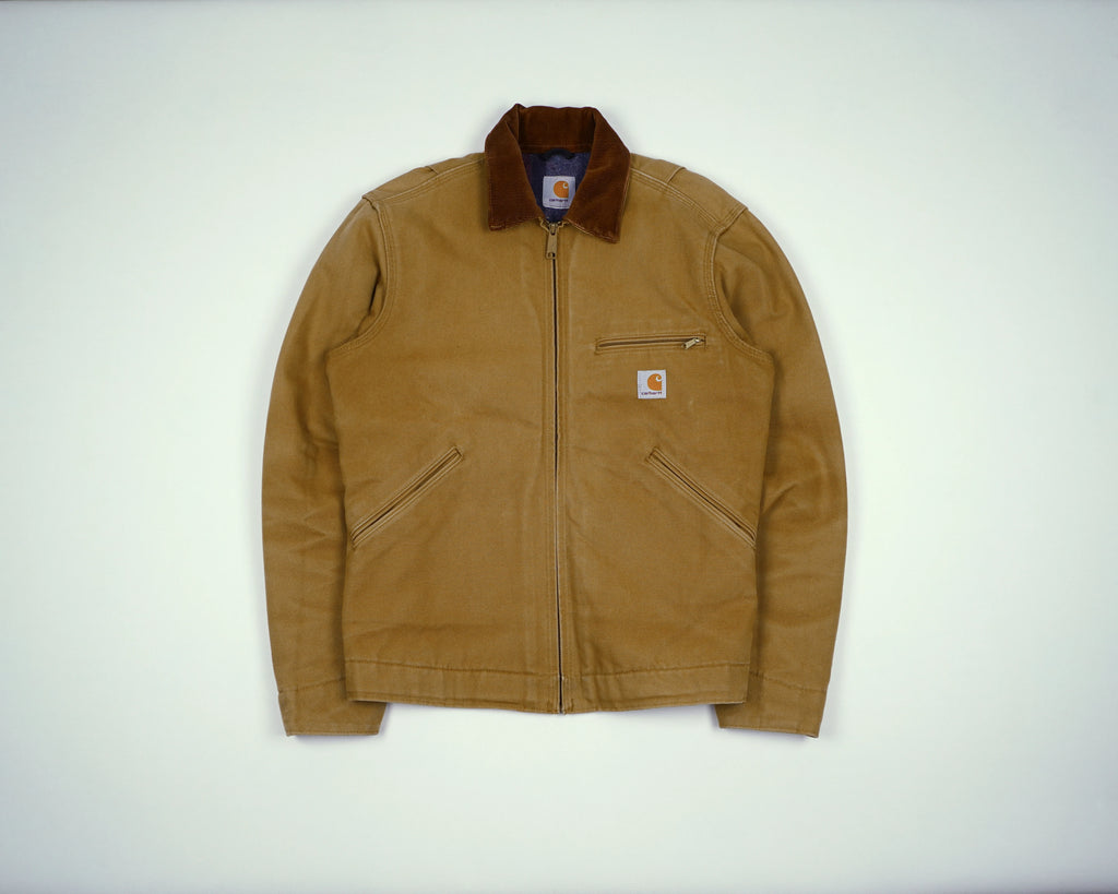 Carhartt Brown Detroit Jacket M Canvas