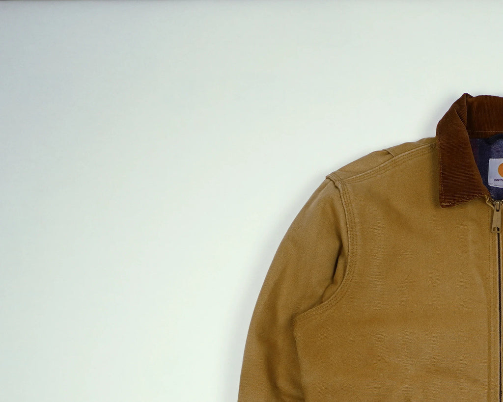 Carhartt Brown Detroit Jacket M Canvas