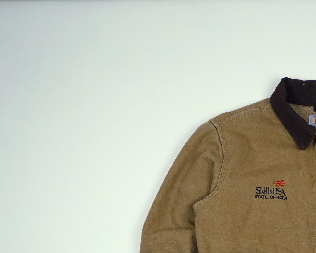 Carhartt Brown Detroit Jacket S Cotton