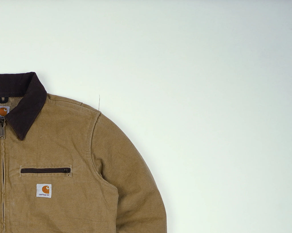 Carhartt Brown Detroit Jacket S Cotton