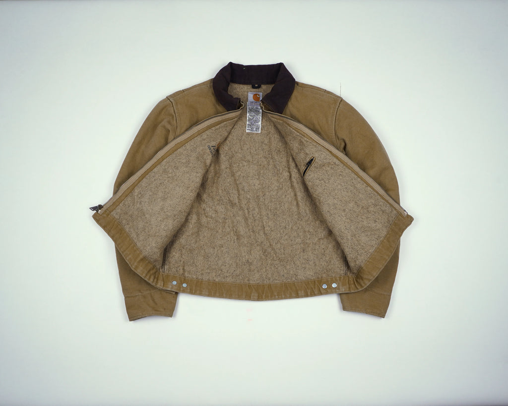Carhartt Brown Detroit Jacket S Cotton