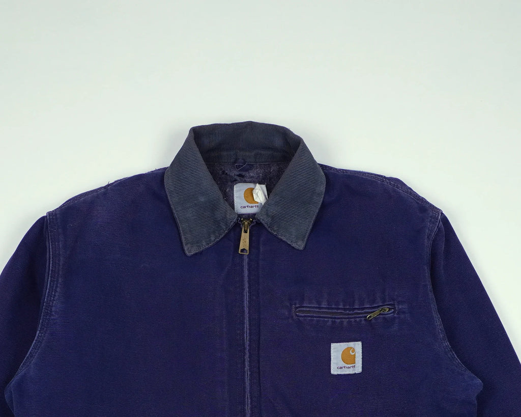 Carhartt Blue Detroit Jacket S Canvas