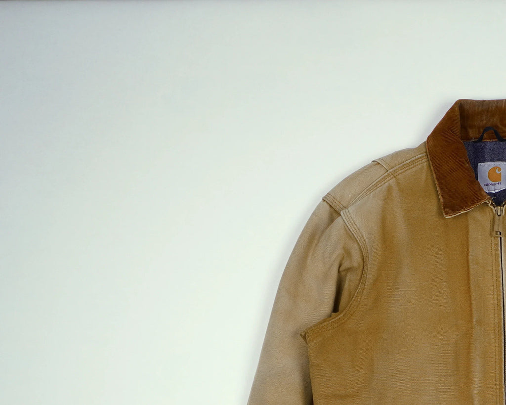 Carhartt Brown Detroit Jacket S Cotton