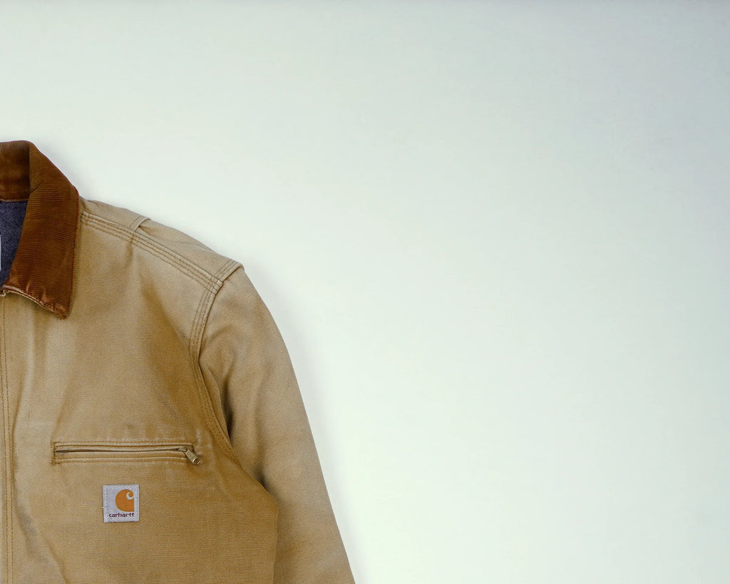 Carhartt Brown Detroit Jacket S Cotton