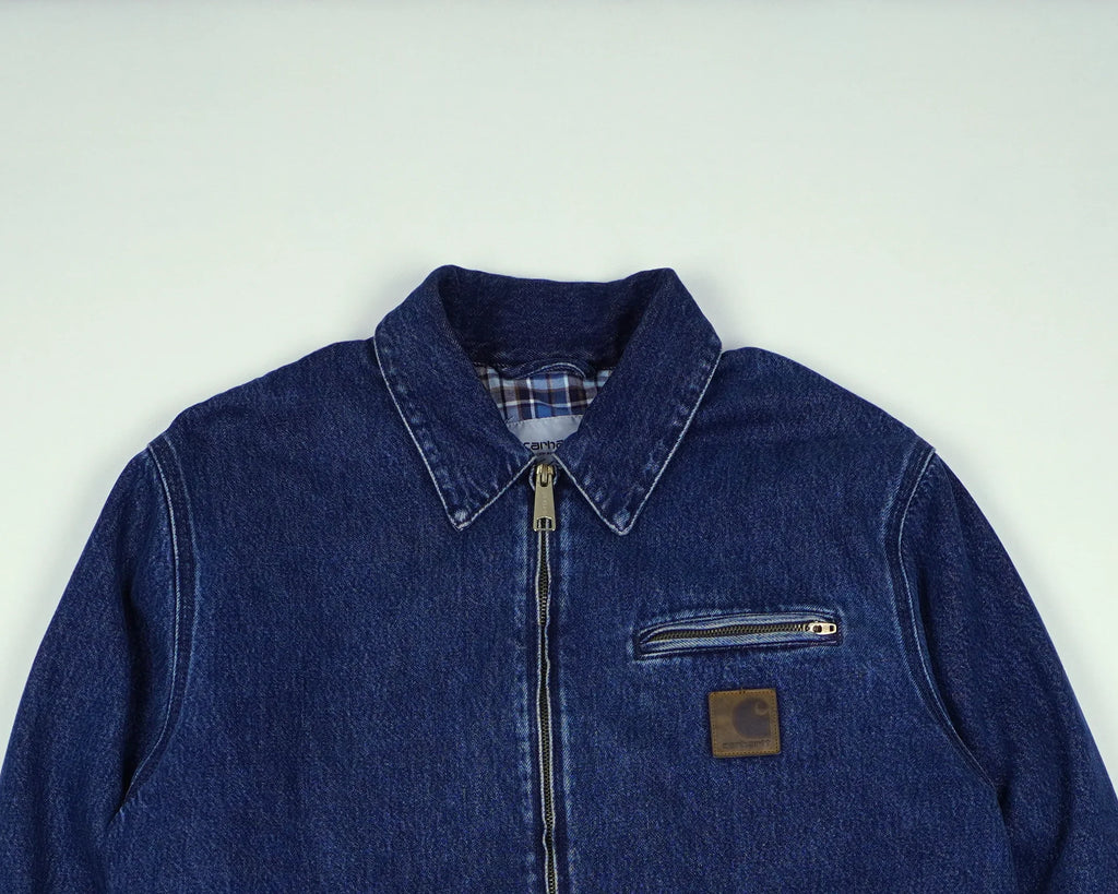 Carhartt Blue Detroit Jacket M Denim, Cotton
