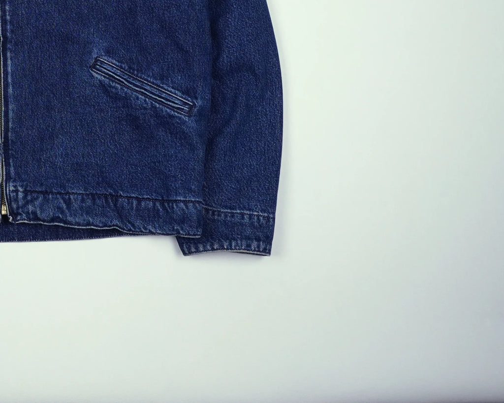 Carhartt Blue Detroit Jacket M Denim, Cotton