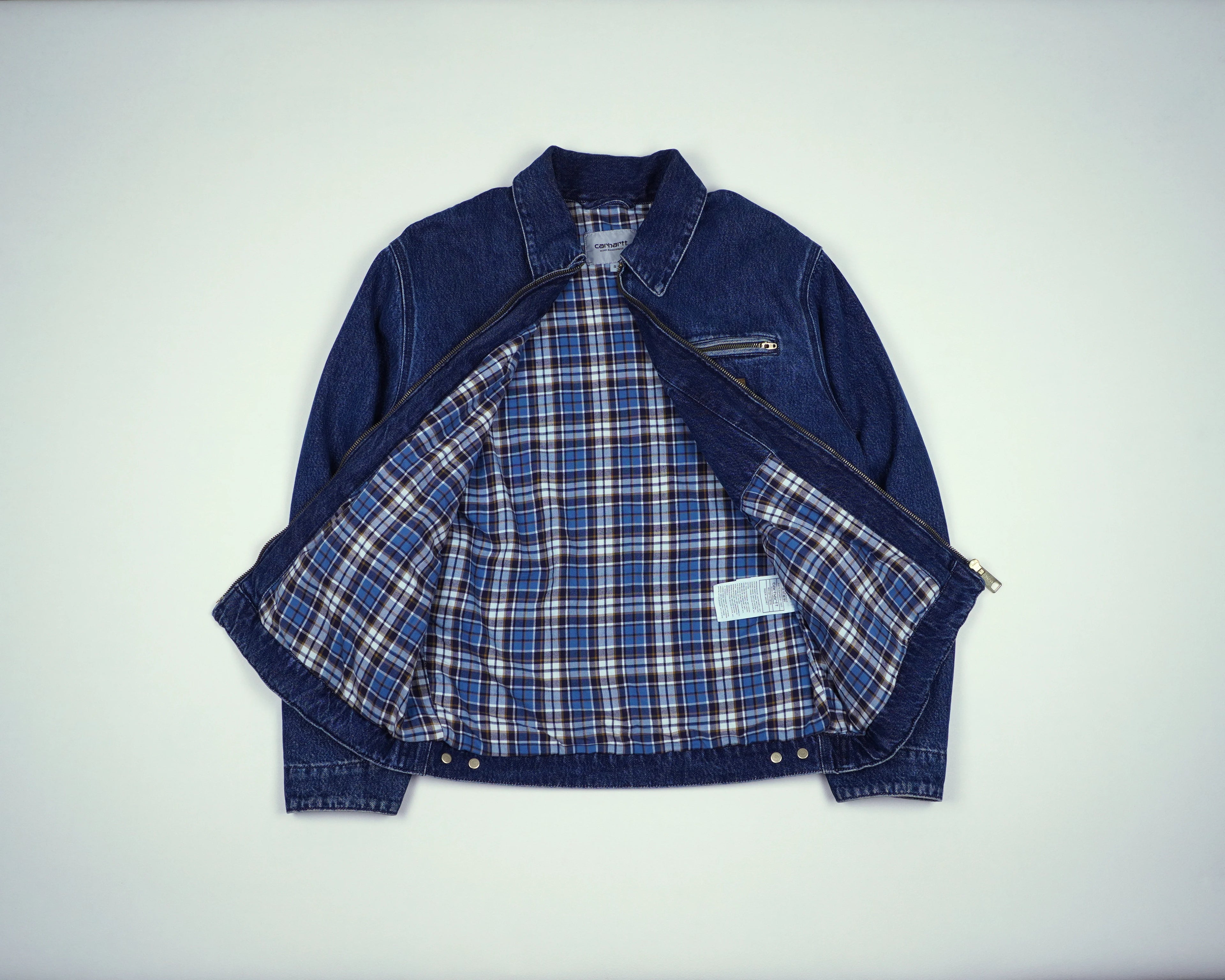 Carhartt Blue Detroit Jacket M Denim, Cotton