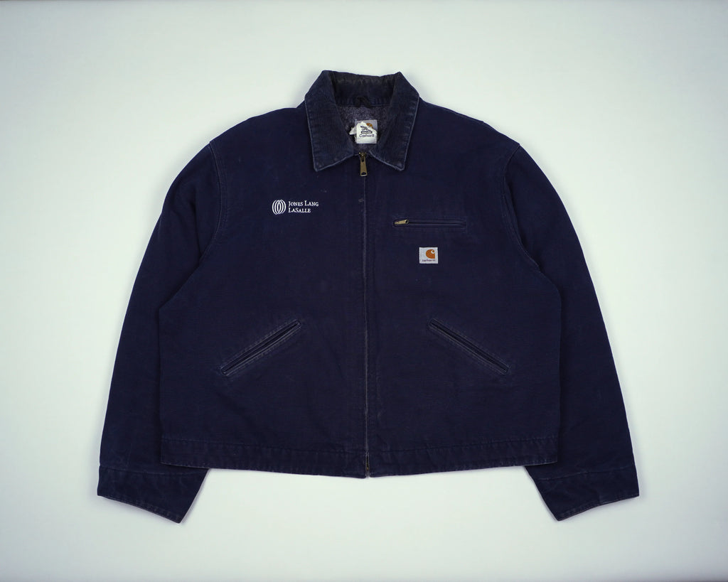 Carhartt Navy Detroit Jacket L Canvas