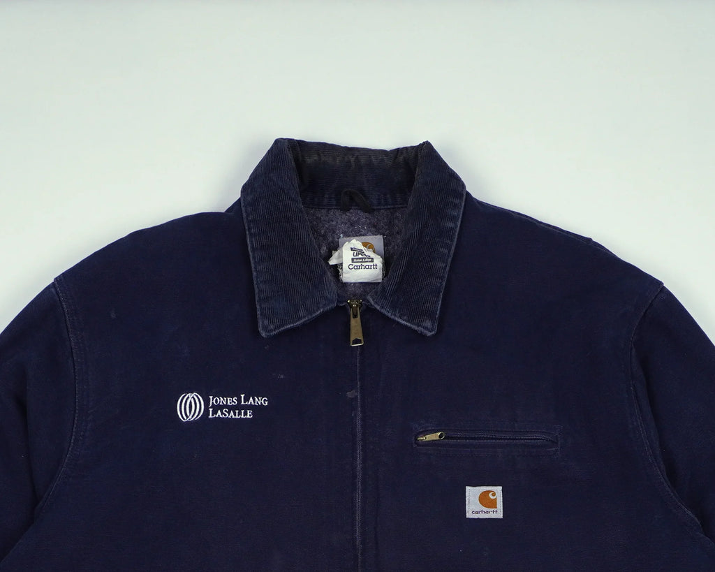Carhartt Navy Detroit Jacket L Canvas
