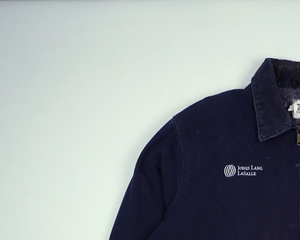 Carhartt Navy Detroit Jacket L Canvas