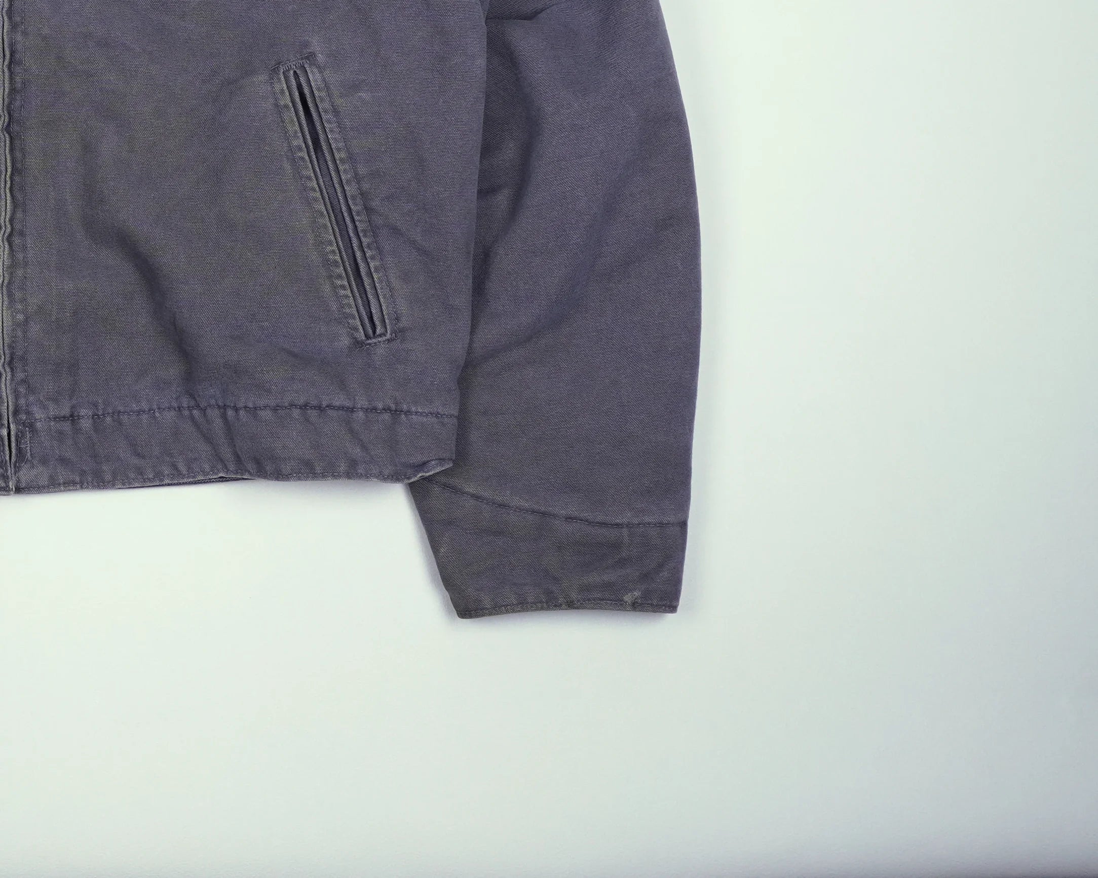 Carhartt Grey Detroit Jacket M Cotton