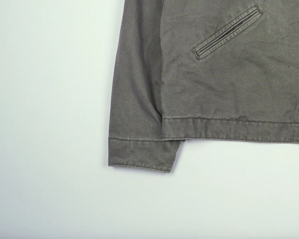 Carhartt Grey Detroit Jacket M Canvas, Cotton