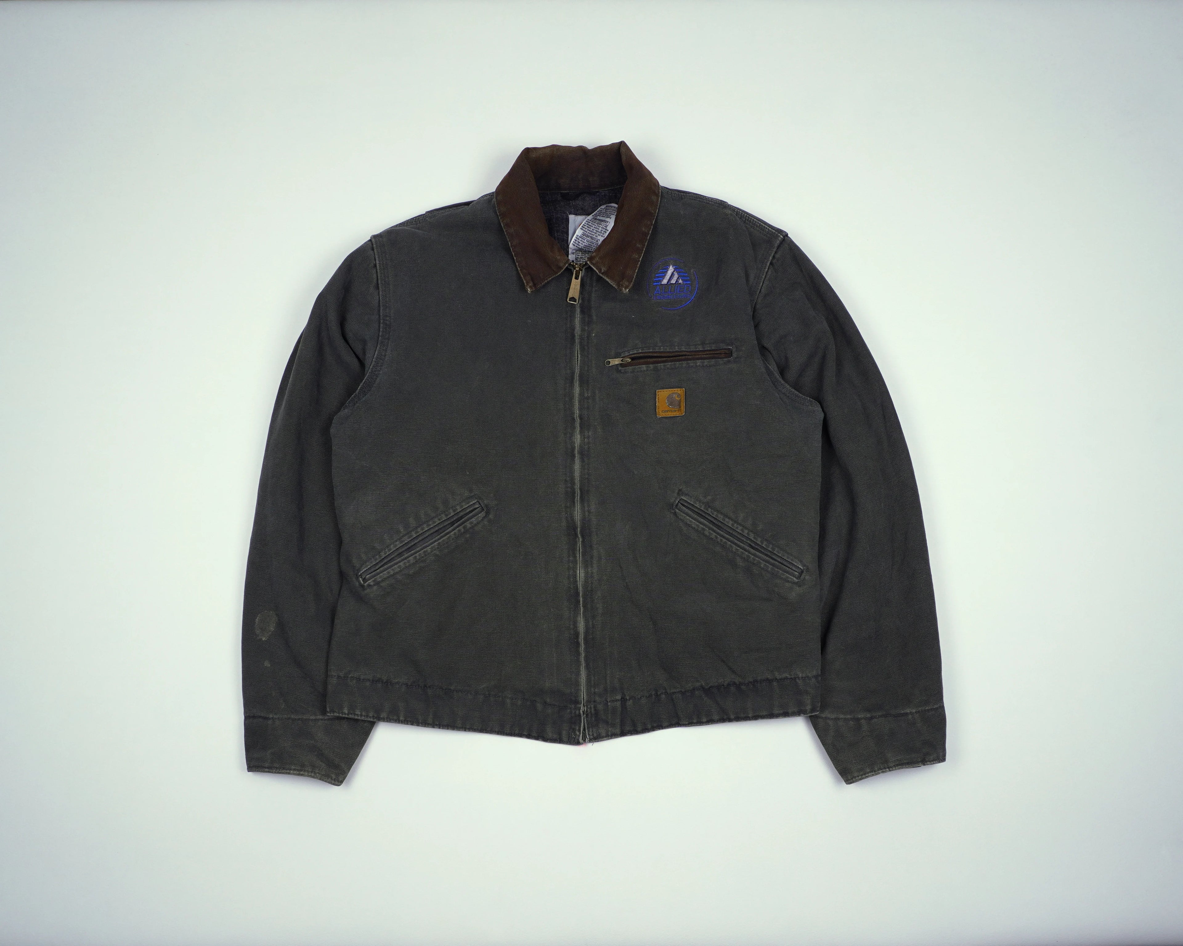 Carhartt Brown Detroit Jacket S Cotton